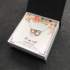 Wife Greeting Card Gift Sterling Silver Love Necklace Women Ginger Lyne Collection - 2 of 4