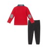 Andy & Evan  Toddler  Red Holiday Polo & Pants Set - 3 of 4