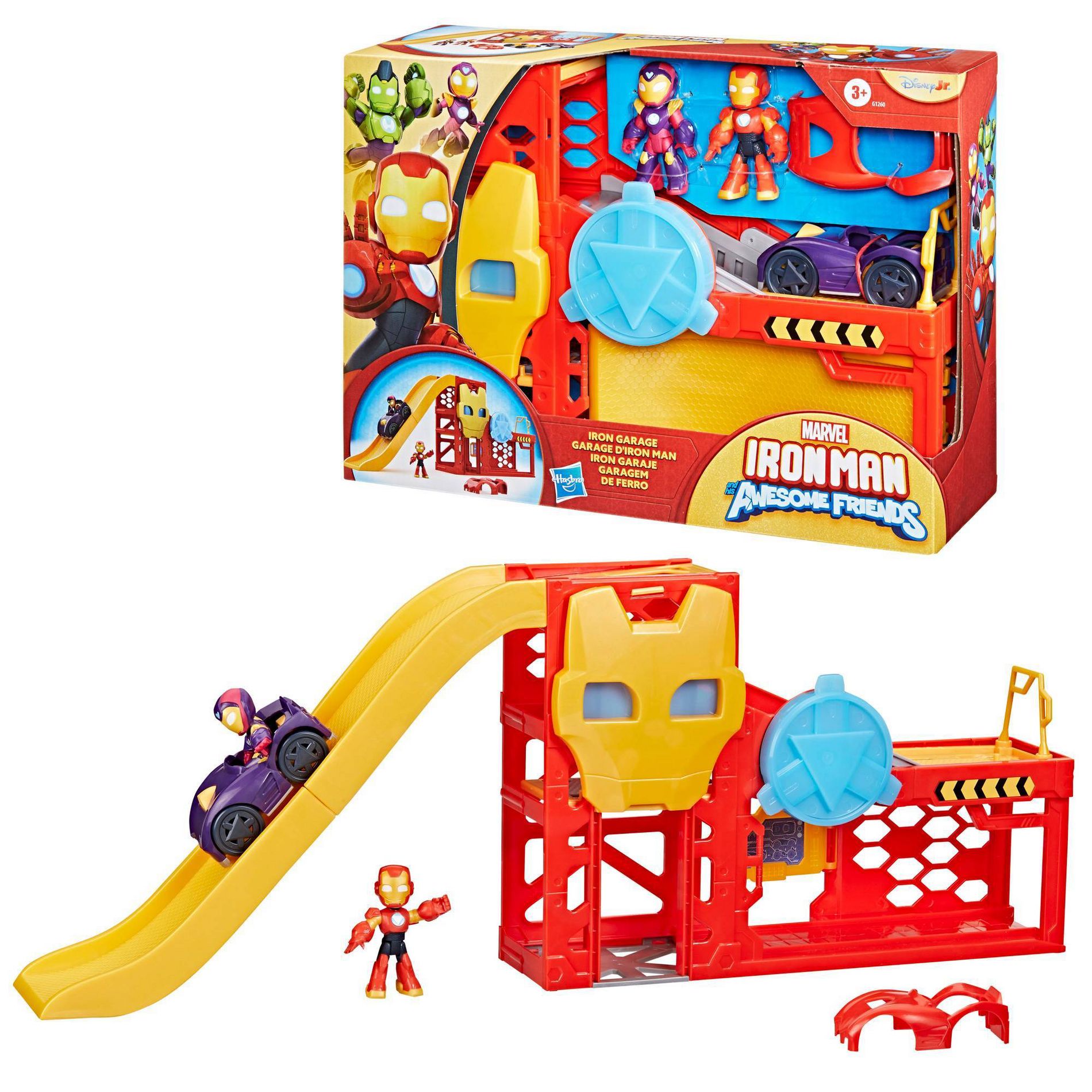 IRONMAN Garage Action Figure Playset