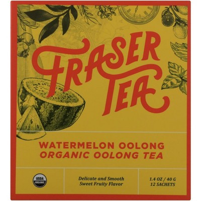 Fraser Tea Watermelon Oolong - Case Of 6 - 1.4oz : Target