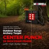 Morrell Targets Center Punch Foam Frame with High Roller Insert, Black/Red - 2 of 4