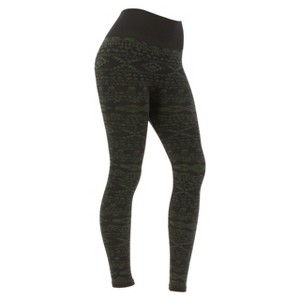 Aventura Clothing Women's Fairisle Footless Tight - Rosin, Size S\/M - 1 of 3