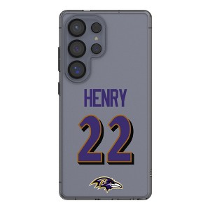 NFL Baltimore Ravens Players Game Tactic Clear Cell Phone Case for Samsung Galaxy - 1 of 4