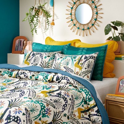 Chic Home Louisville 9 Piece Comforter Set Reversible Bed in A Bag Aqua / Full