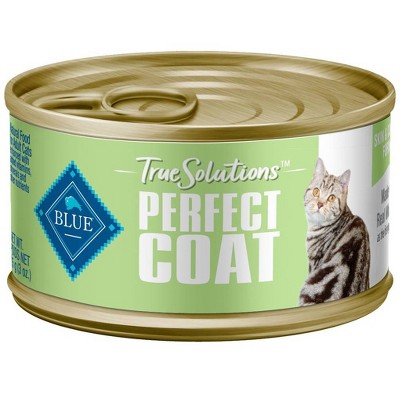 Blue Buffalo True Solutions Skin & Coat Whitefish Flavor Premium Wet Cat Food - 3oz