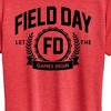 Women's - Instant Message - Field Day Collegiate Short Sleeve Graphic T-Shirt - 2 of 4