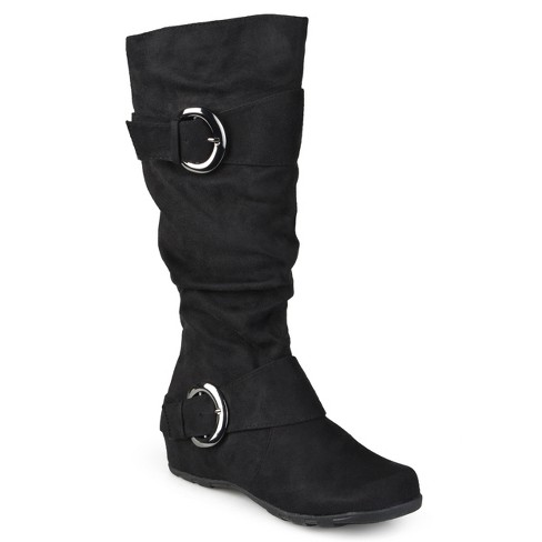 Journee Collection Extra Wide Calf Women's Jester-01 Boot Black 7.5 ...