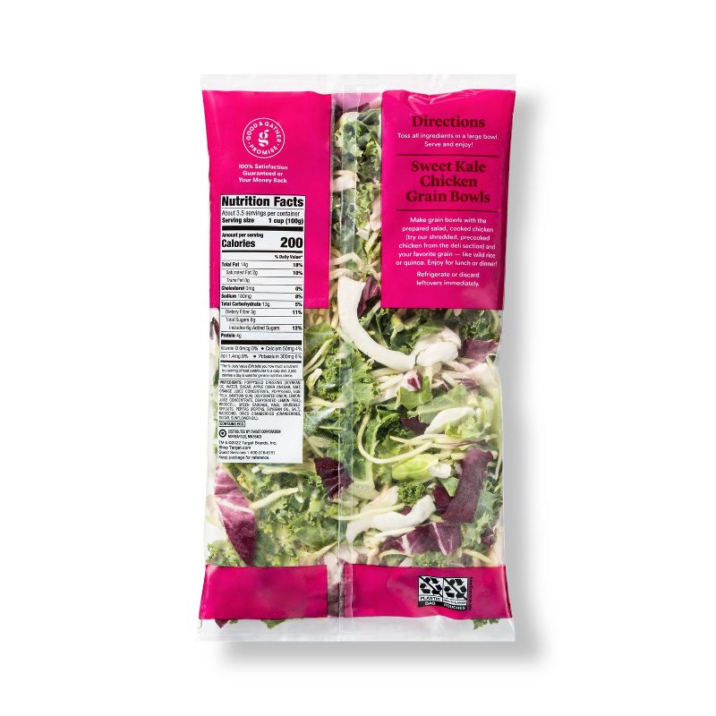 Sweet Kale Chopped Salad Kit - 12oz - Good & Gather&#8482;, 4 of 8