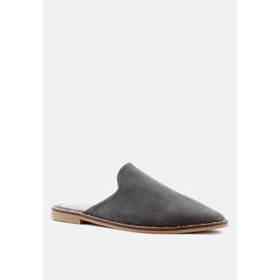 Lia Handcrafted Canvas Women Mules