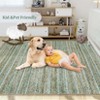 COZONY Washable Runner Rug, Non-Slip Low Pile Braided Design, Hallway Carpet for Kitchen, Bathroom, Entryway, Laundry Room - 4 of 4