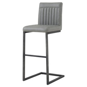New Pacific Direct Ronan PU Leather Bar Stool,Set of 2 - 1 of 4