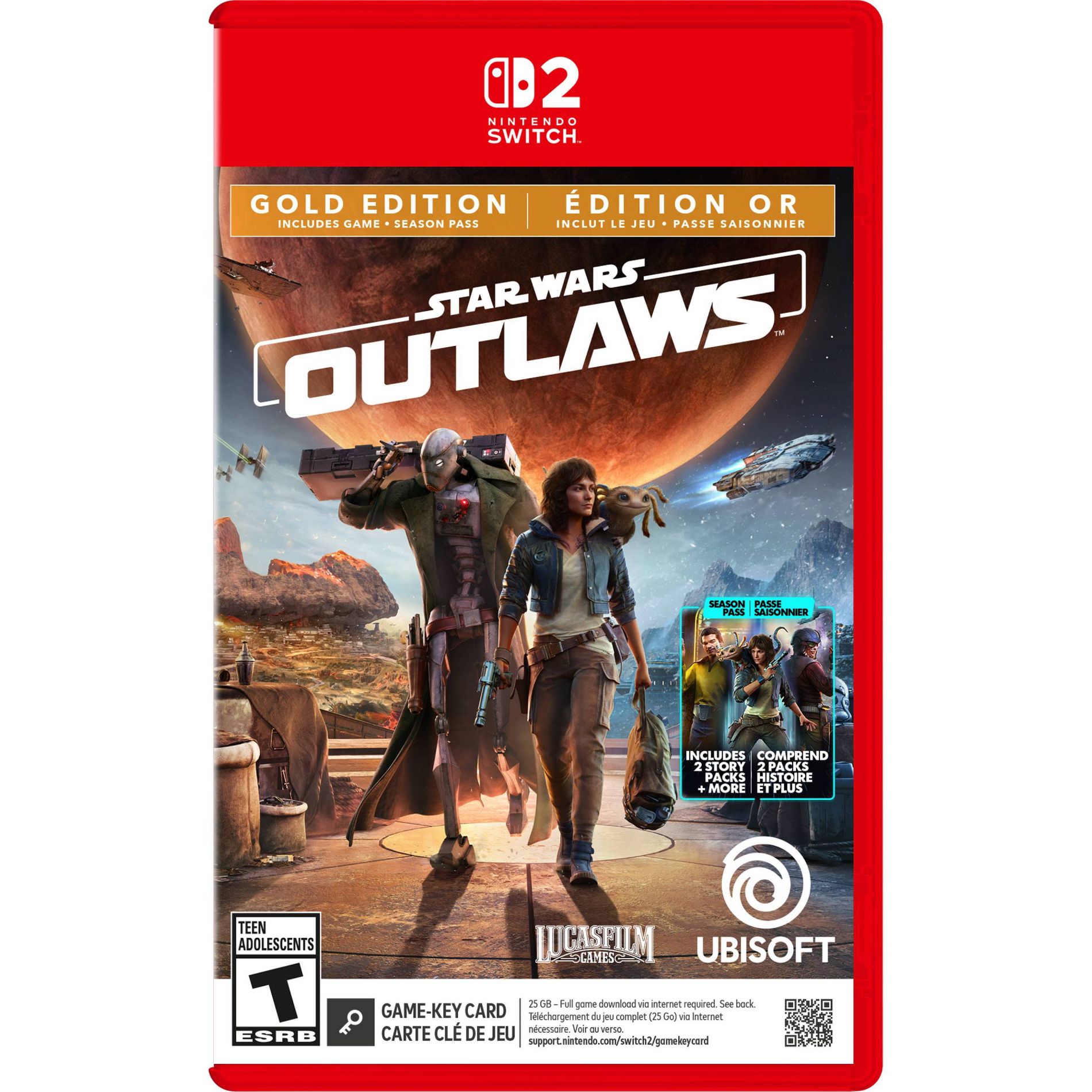 Star Wars Outlaws GOLD Edition - Nintendo Switch 2