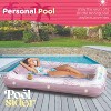POOLSIDER Inflatable Tanning Pool Lounger | Large Inflatable Tanning Bed for Adults | Tanning Float - 4 of 4
