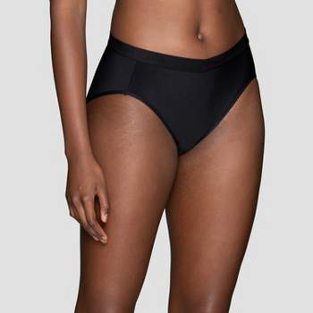 Vanity Fair Womens Beyond Comfort Silky Stretch Bikini 18291 - Midnight  Black - 7 : Target