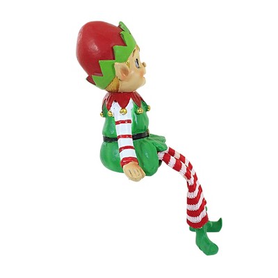 5.0 Inch Happy Elf Sitter Dangle Legs Figurines : Target