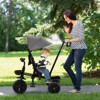 Infans 4-in-1 Toddler Tricycle Reversible Baby Trike W/ Height Adjustable Push Handle - 3 of 4
