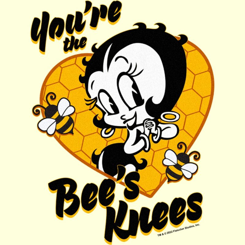 Men's Betty Boop You're the Bee's Knees T-Shirt, 2 of 5
