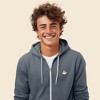 Dalix Cappuccino Embroidered Zip Hoodie Fleece Long Sleeve Pocket Warm Soft Mens - 4 of 4