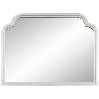Uttermost Naomi Silver Leaf 40" x 30" Rectangular Wall Mirror