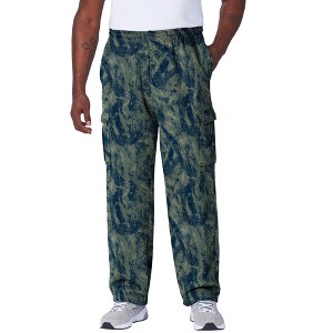 KingSize Fleece Cargo Sweatpants - 1 of 4