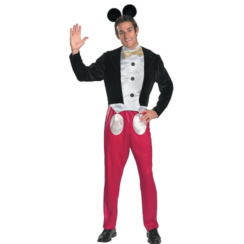 Deluxe Adult Disney Mickey Mouse Costume