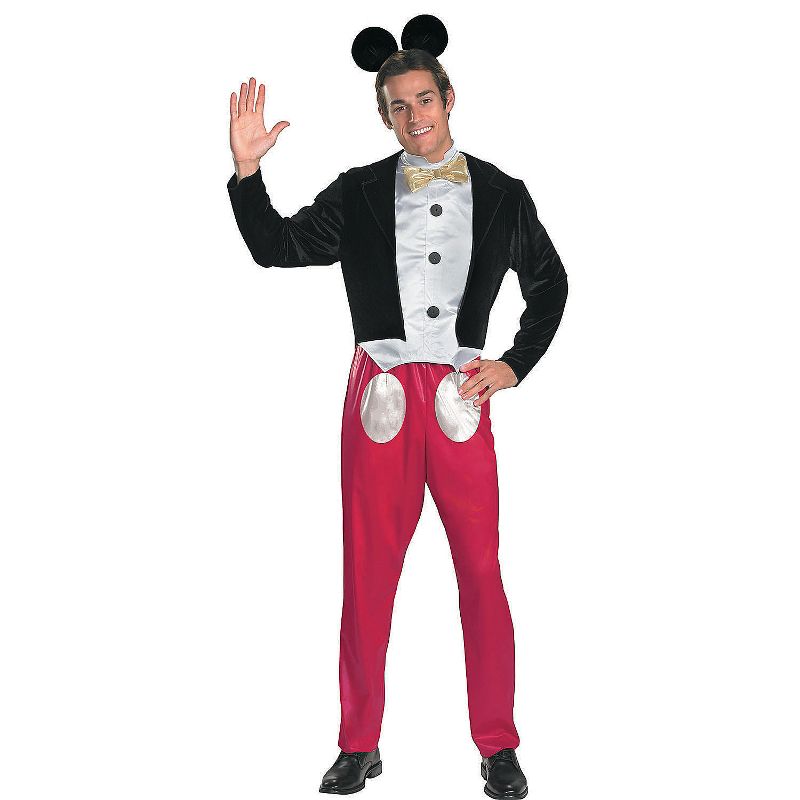 Mens Disney Mickey Mouse Costume - Large/X Large - Multicolored, 1 of 2