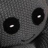 TopComfy Baby and Toddler Learning Toys Knitted Stuffed Octopus Soft Toy 8 Flexible Tentacles Baby Toy Ocean Toy For Toddlers, Gray, 10"*4.5"*2" - 3 of 4
