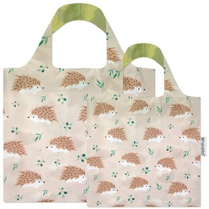 Wrapables Large & Small Allybag Foldable & Lightweight Reusable Grocery Bags (Set of 2) - 1 of 4