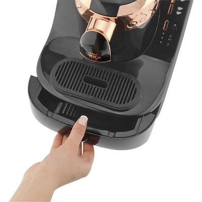 Arzum Black and Chrome Turkish Coffee Maker with Measuring Spoon