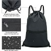 MaseiKar Drawstring Backpack Sports Gym Sackpack, Lightweight & Durable Drawstring Bag for Gym, Travel, Hiking, School, and Outdoor Activities - 4 of 4