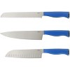 Oster Langmore 15 Piece Stainless Steel Blade Cutlery Set in Dark Blue - 2 of 4
