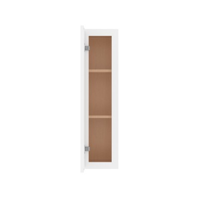 HOMLUX Easy-DIY Shaker White Ready to Assemble Wall Kitchen Cabinet