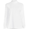 Lands' End Women's Plus Size Long Sleeve Super T Mock - 3 of 4