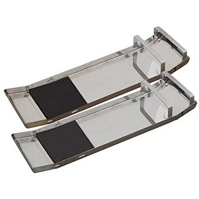 Bon Tool 22-166 Knee Boards - Stainless Steel Curved End - W/Knee Pads