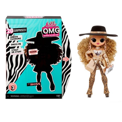 L O L Surprise O M G Series 3 Da Boss Fashion Doll With 20 Surprises Target