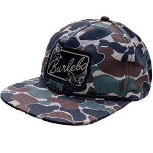 Burlebo Men's Buck and Duck Throwback Camo Snapback Cap - 1 of 2