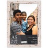 PosterPalooza | Photo Size Shabby Chic White Picture Frame - UV Acrylic, Foam Board Backing, Hanging Hardware - 3 of 4