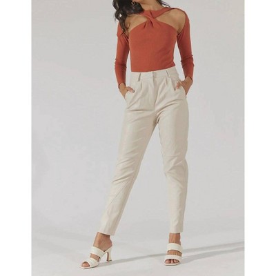 Women's Happening Leather Pant - SOVERE