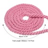 Unique Bargains Natural Thick Cotton Twisted Tug of War Rope 1 Pc - 2 of 4