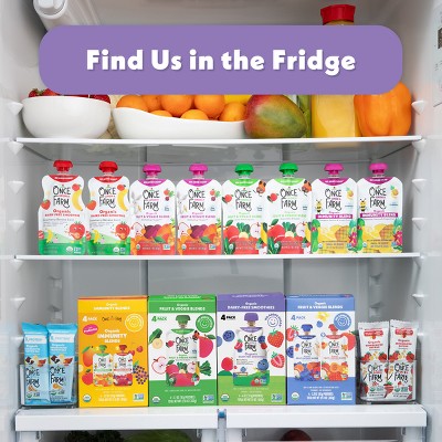 Once Upon a Farm Berry Berry Organic Dairy-Free Kids' Smoothie - 16oz/4ct