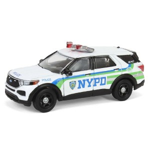 1/64 2023 Police Interceptor Utility, NYPD, Hobby Exclusive 30500 - 1 of 4