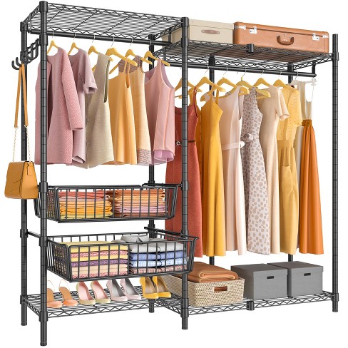 Vipek V9 Garment Racks Clothing Rack Heavy Duty Clothes Rack With 4 ...