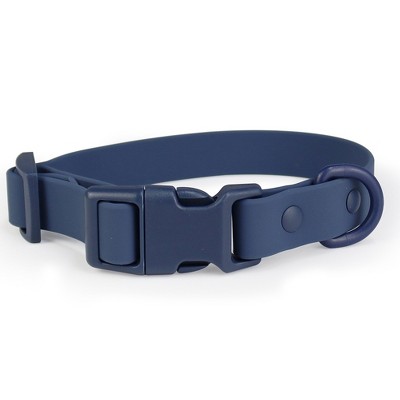 Dog Collar Leash, Soft Breathable PVC Collars with Adjustable Quick-Release Buckle for Small Medium Large Dogs