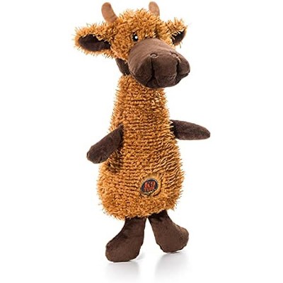 Outward Hound Scruffles Moose Plush Squeaky Dog Toy, Large