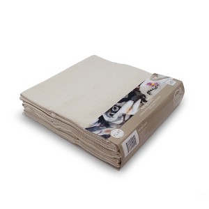 Kanga Care Premium Unbleached 100% Birdseye Cotton Flat Fold Cloth Diapers (6pk) - One Size 4-35+lbs - 1 of 4