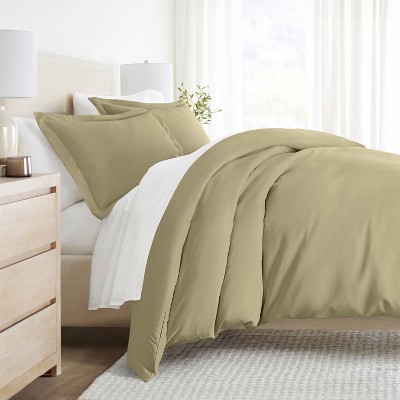 3 Piece Duvet Cover & Shams Set - Soft and Breathable, Double Brushed Microfiber, Wrinkle Free - Becky Cameron