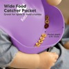 KeaBabies 2-Pack Silicone Bibs For Babies, Food Grade Silicone Baby Bibs for Eating, Feeding, Toddler Bibs, Boys, Girls - 4 of 4