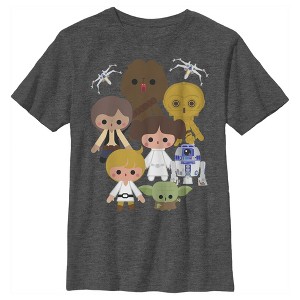 Boy's Star Wars Cute Cartoon Rebels T-Shirt - 1 of 4