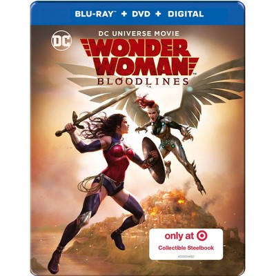  DCU: Wonder Woman: Bloodlines (Target Exclusive Steelbook) (Blu-ray + DVD + Digital) 