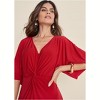 VENUS Womens Twist Front Maxi Dress - 3 of 4
